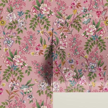 Behang Little Flowers Pink - Story of July