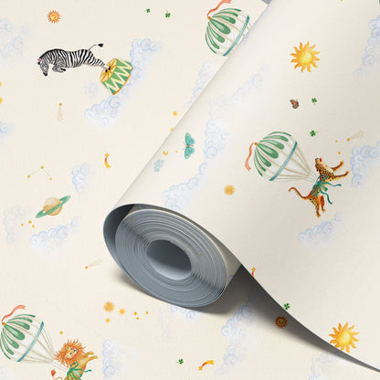 Behang Sky Fairytale Lightgreen - Story of July