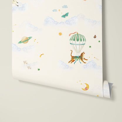 Behang Sky Fairytale Lightgreen - Story of July