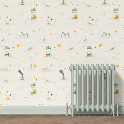 Behang Sky Fairytale Lightgreen - Story of July