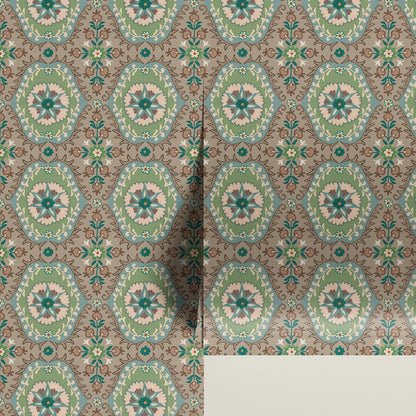 Behang Suzanni Blue - Story of July