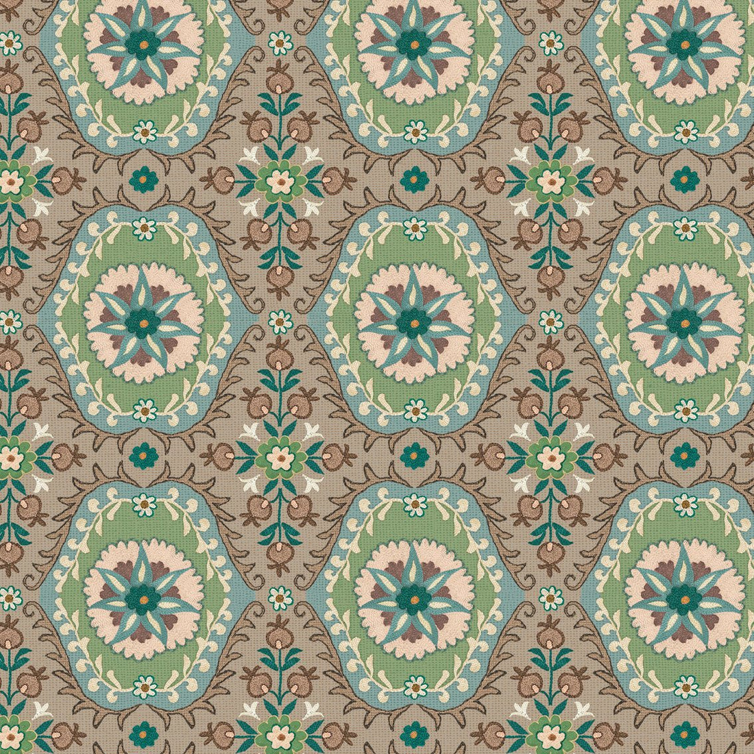 Behang Suzanni Blue - Story of July