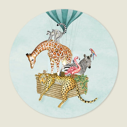 Behangcirkel Balloon Animals - Story of July