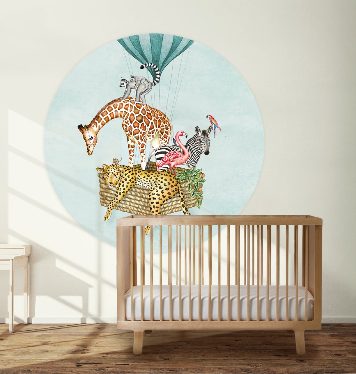 Behangcirkel Balloon Animals - Story of July