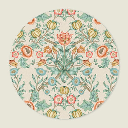 Behangcirkel Blooming Flowers Terra - Story of July