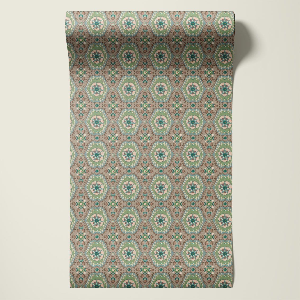 Behangsample Suzanni Blue - Story of July