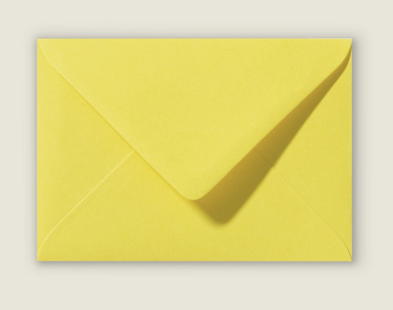 Enveloppen Kanarie Geel - Story of July