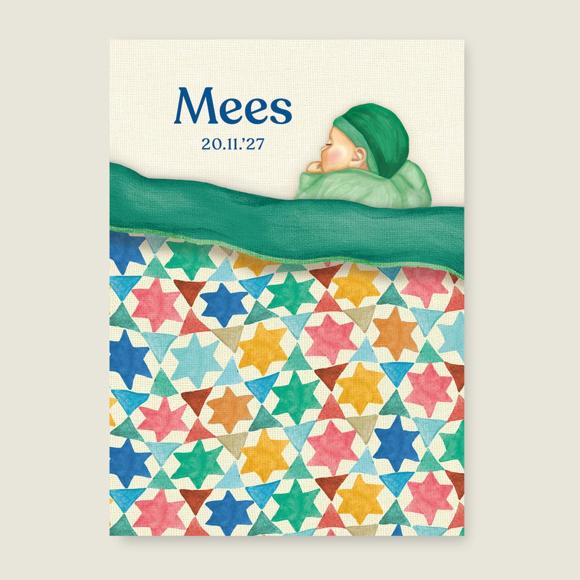 Geboortekaartje Lullabye - Story of July