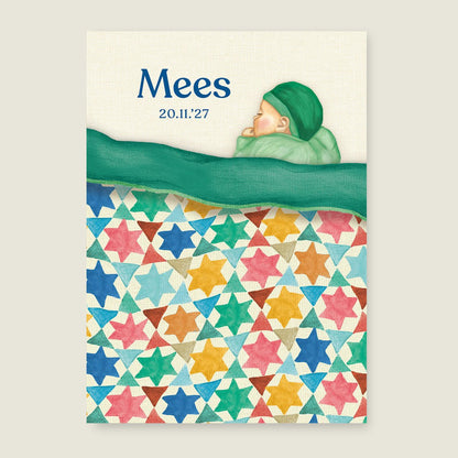 Geboortekaartje Lullabye - Story of July