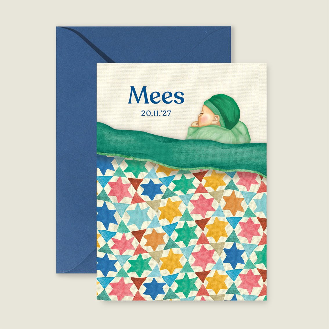 Geboortekaartje Lullabye - Story of July