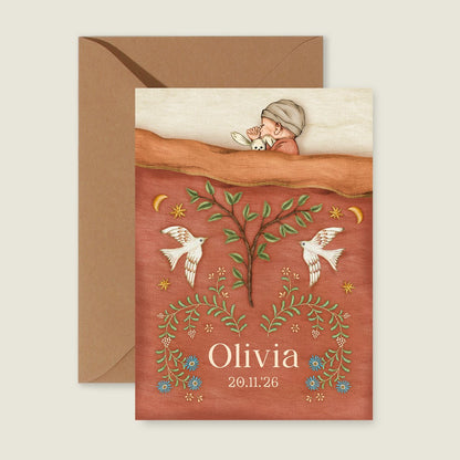 Geboortekaartje Sleep Tight Terra - Story of July