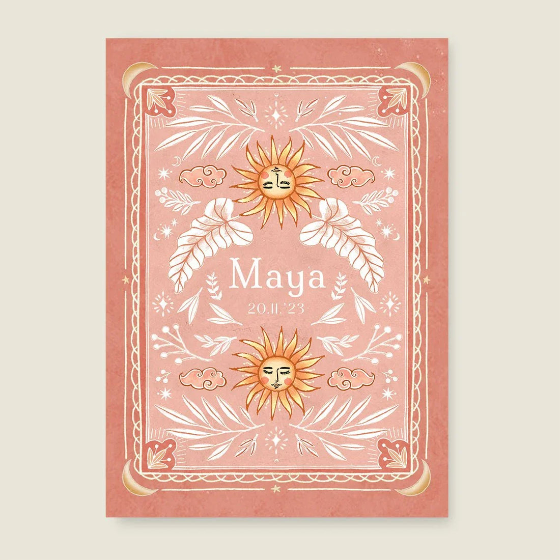 Geboortekaartje Sunshine Terra - Story of July