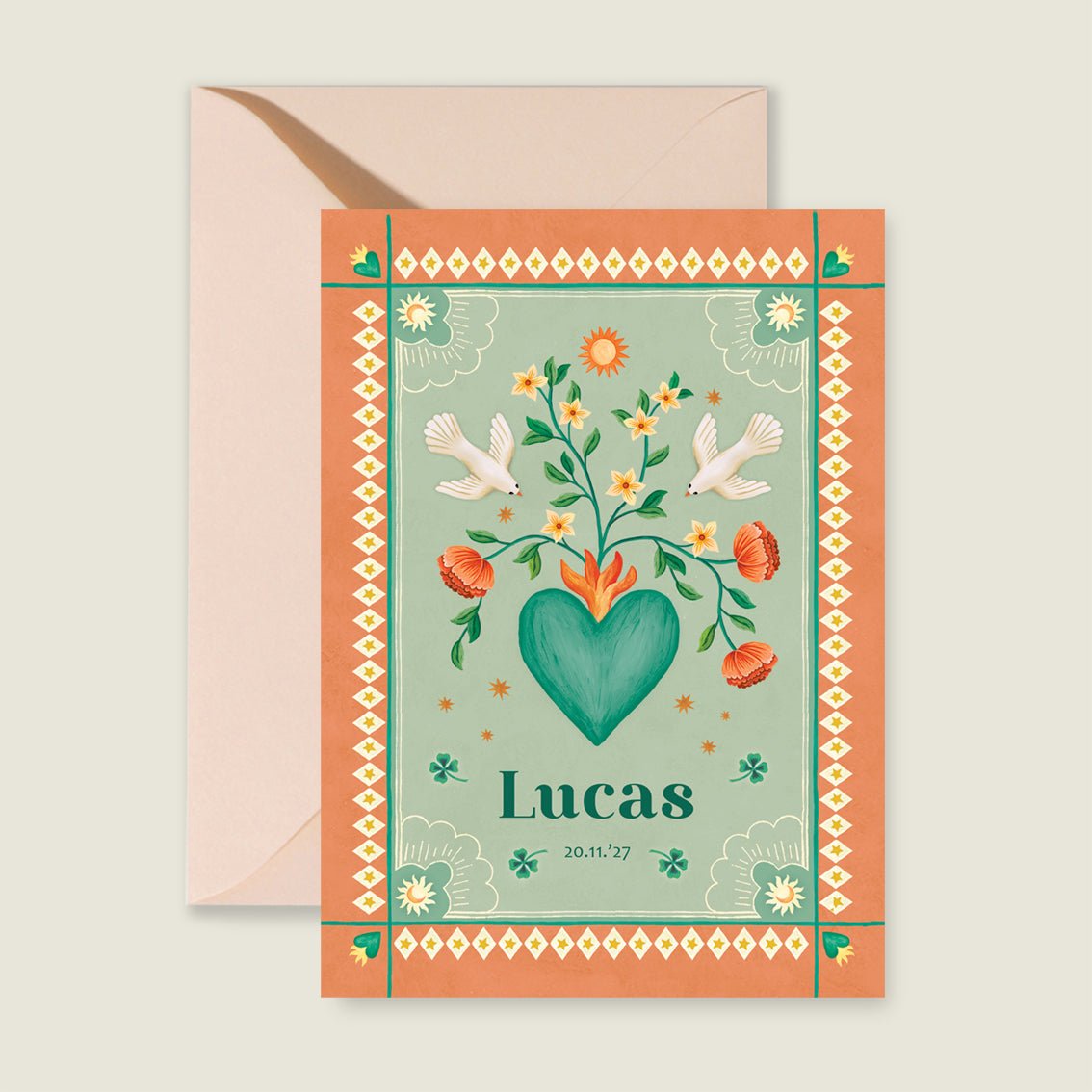 Geboortekaartje With Love - Story of July