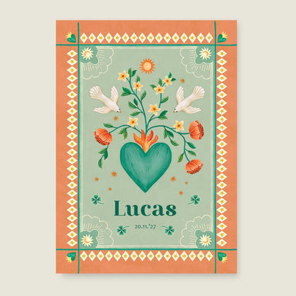 Geboortekaartje With Love - Story of July