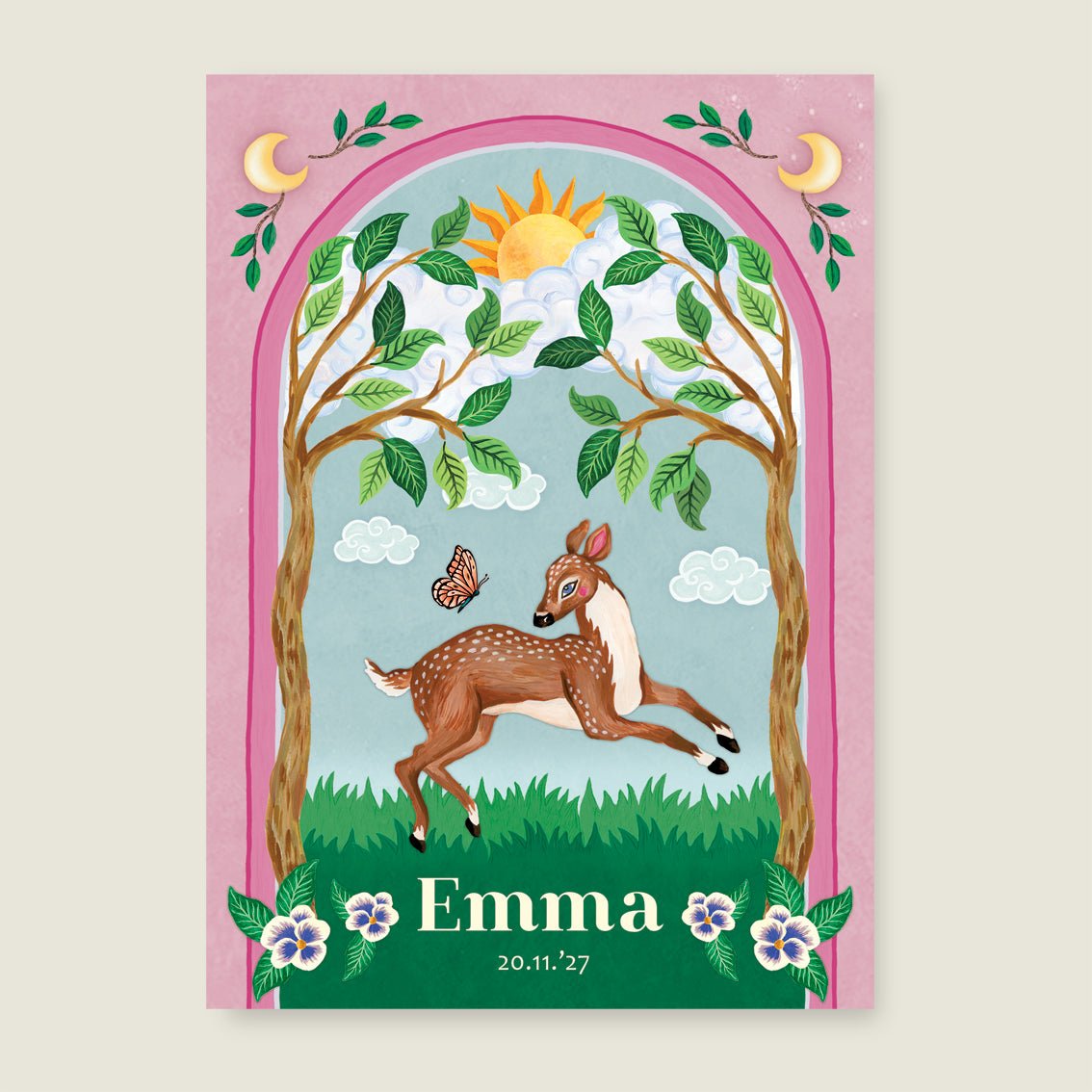 Print Dear Tree - Story of July