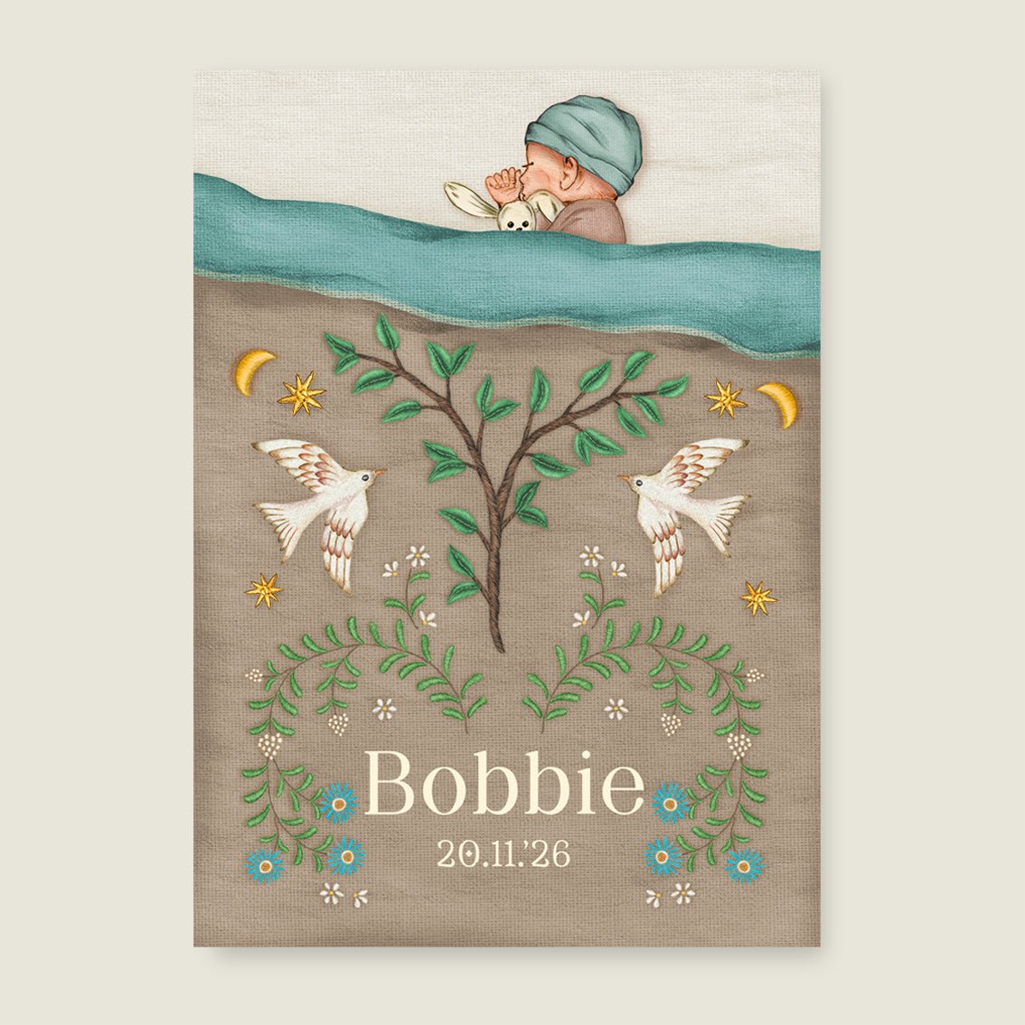 Print Sleep Tight Khaki - Story of July