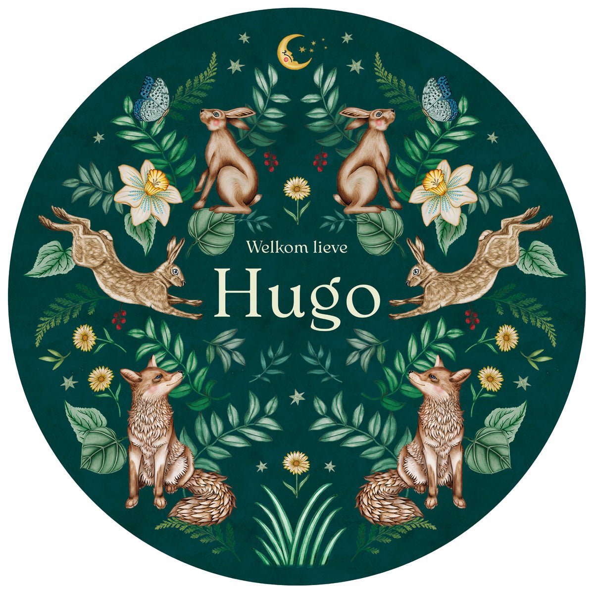 Raamsticker Bosdieren - Story of July