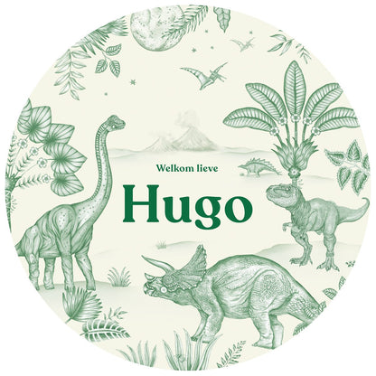 Raamsticker Dinoland - Story of July