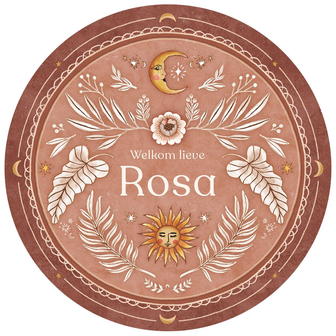 Raamsticker Moonchild Terra - Story of July