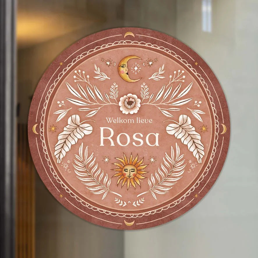 Raamsticker Moonchild Terra - Story of July