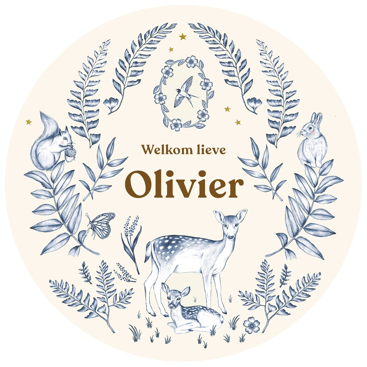 Raamsticker Oh Deer - Story of July