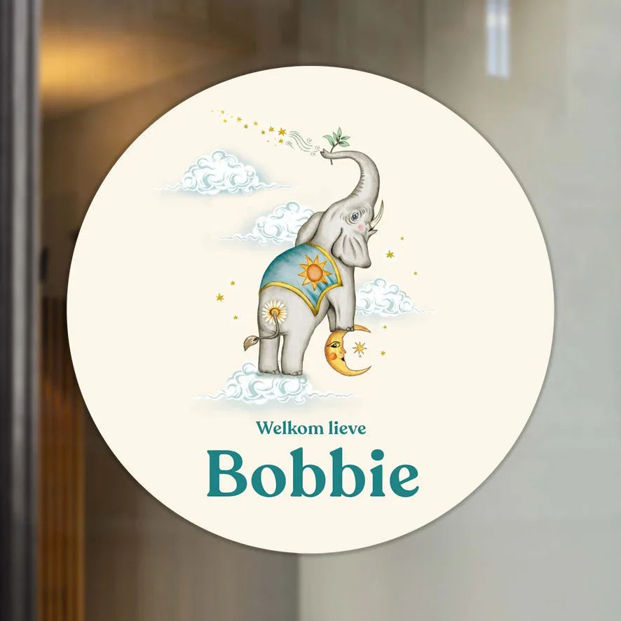 Raamsticker Olli - Story of July