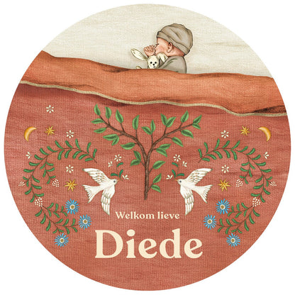 Raamsticker Sleep Tight Terra - Story of July