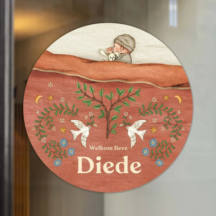 Raamsticker Sleep Tight Terra - Story of July