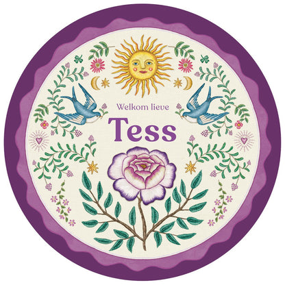 Raamsticker Sparrowbirds - Story of July