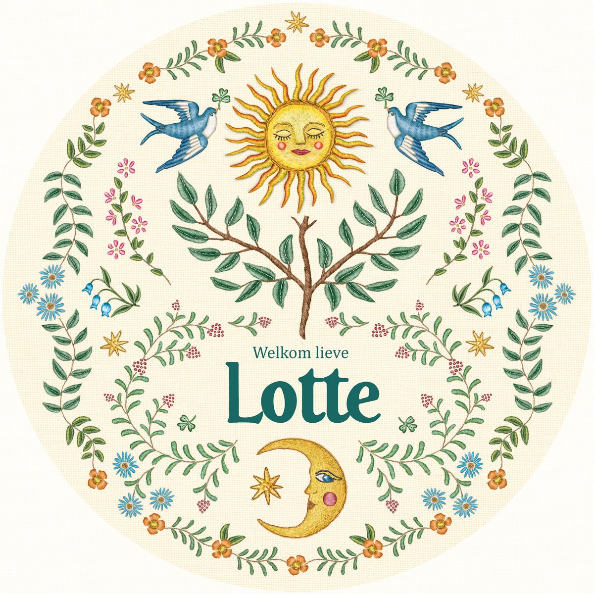 Raamsticker Under The Sun - Story of July