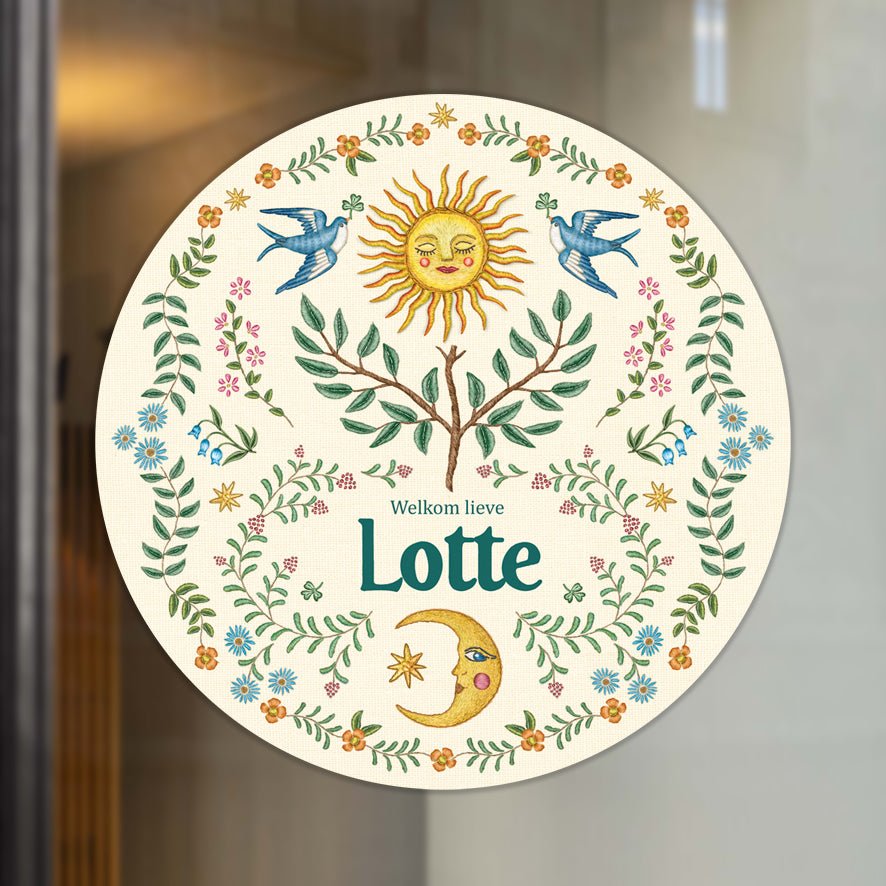 Raamsticker Under The Sun - Story of July