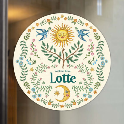 Raamsticker Under The Sun - Story of July