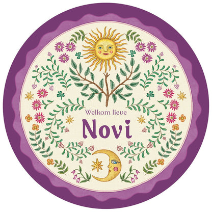 Raamsticker Under The Sun Purple - Story of July