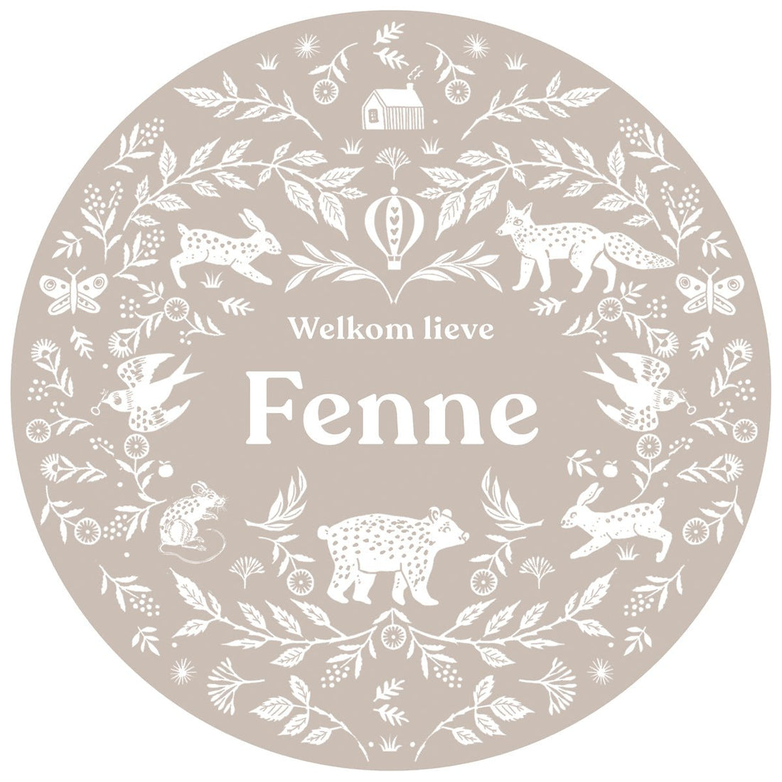 Raamsticker Wilderness - Story of July