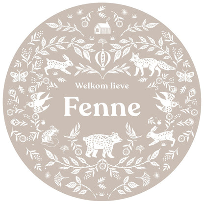 Raamsticker Wilderness - Story of July