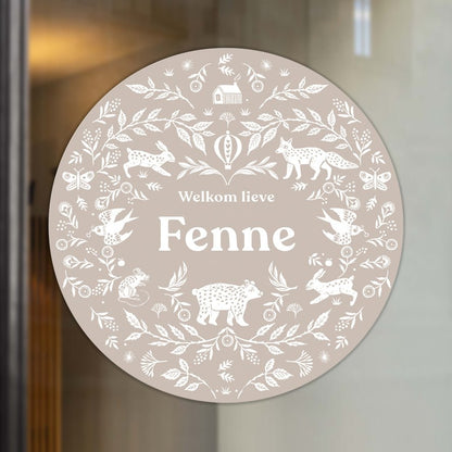 Raamsticker Wilderness - Story of July