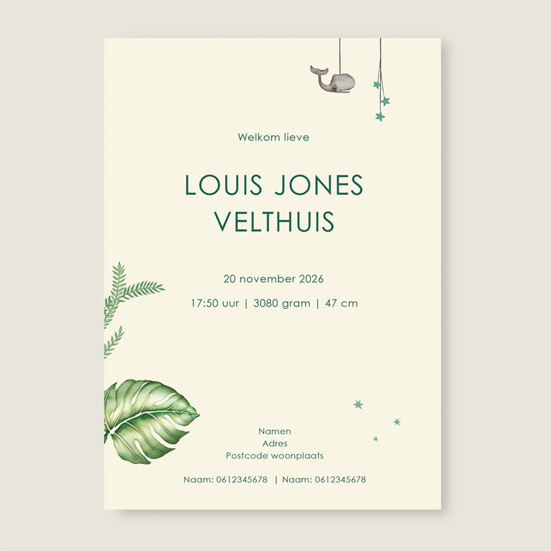 Sample Baby Crib Green - Story of July