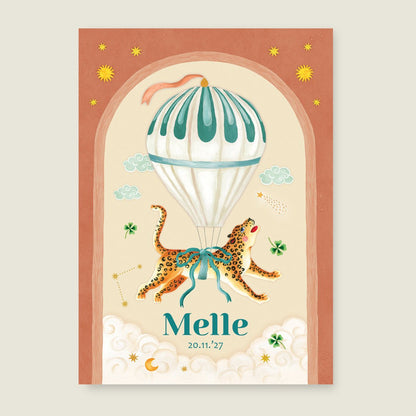 Sample Bow Panther Balloon - Story of July