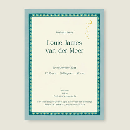 Sample Carrousel Green - Story of July