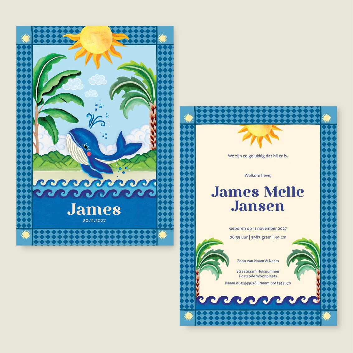 Sample Cute Little Whale - Story of July