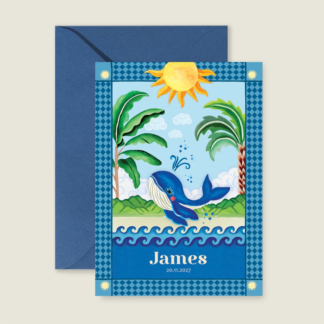 Sample Cute Little Whale - Story of July