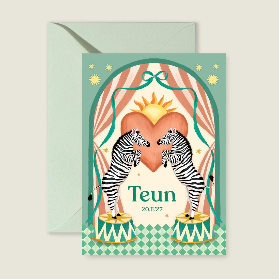 Sample Dancing Zebras - Story of July