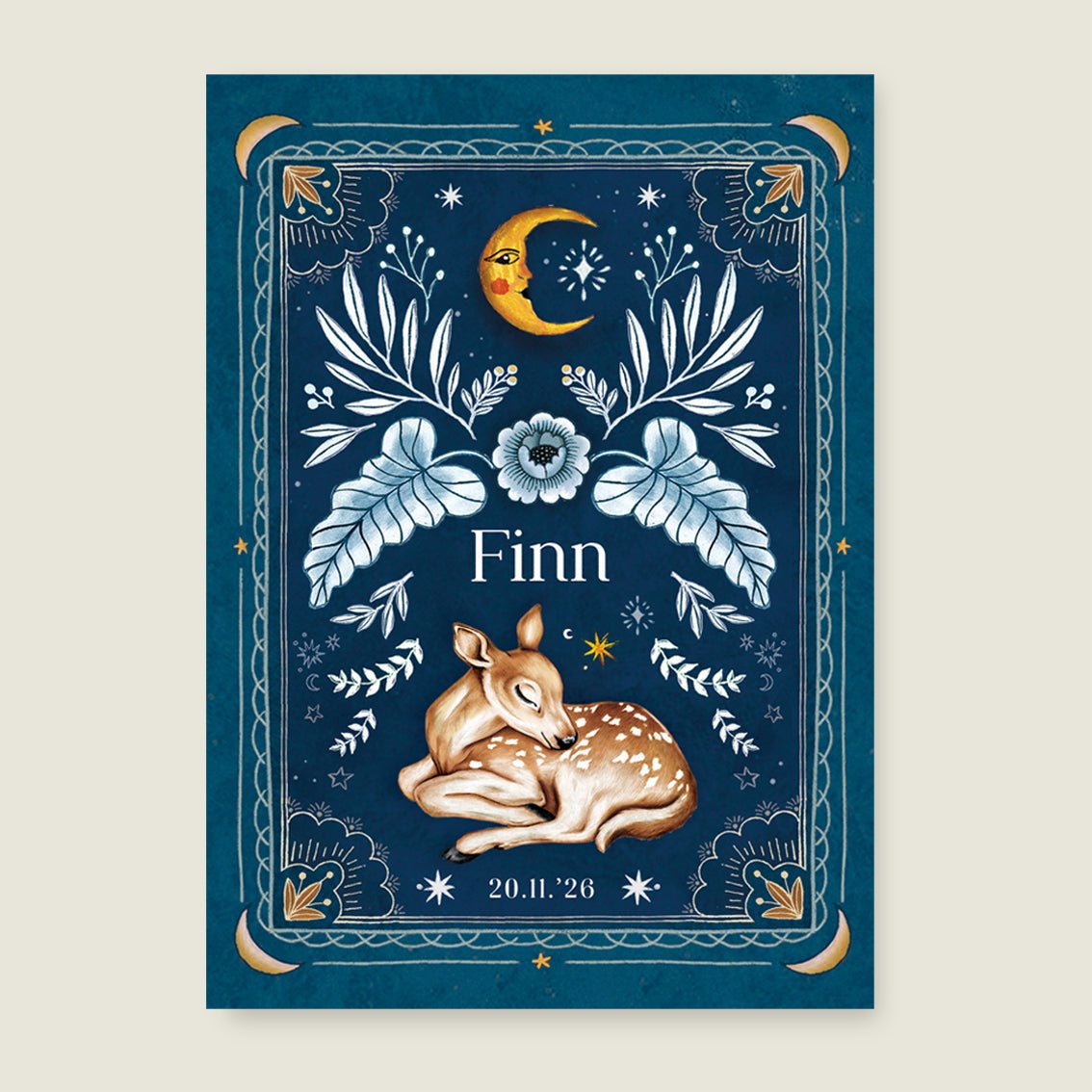 Sample Dear Moon Blue - Story of July