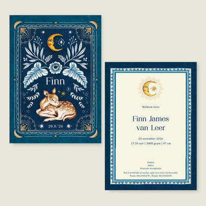 Sample Dear Moon Blue - Story of July