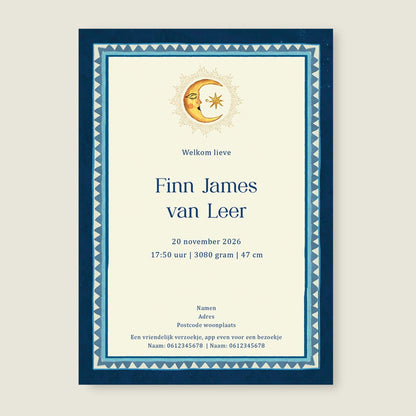 Sample Dear Moon Blue - Story of July