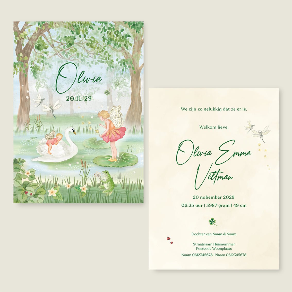 Sample Fairy Swan - Story of July