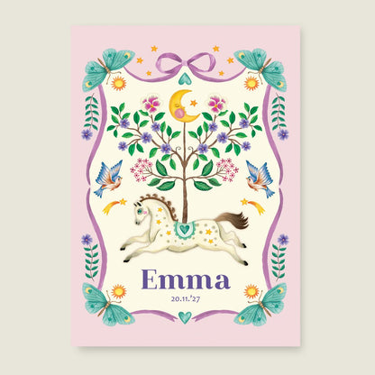 Sample Horse And Butterflys - Story of July