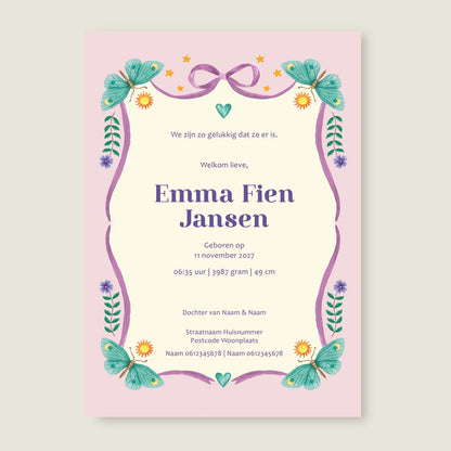 Sample Horse And Butterflys - Story of July