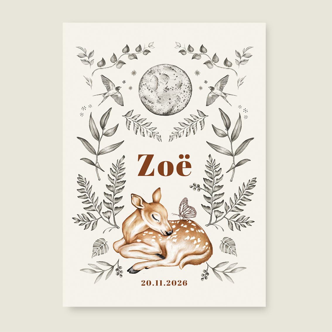 Sample Little Dear Offwhite - Story of July