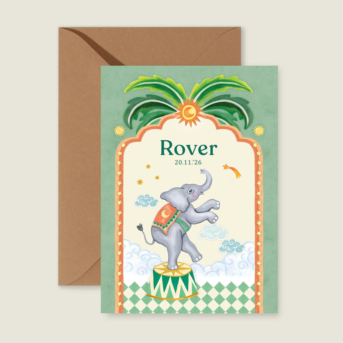 Sample Lovely Elephant - Story of July